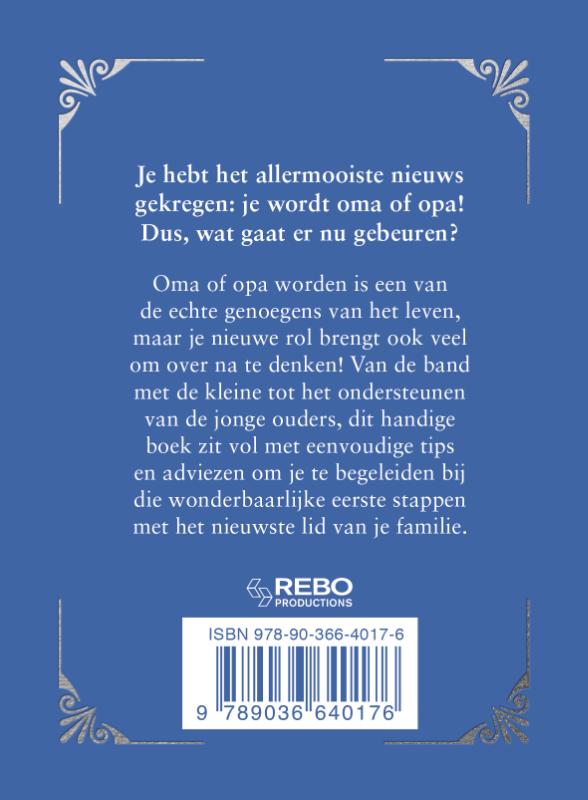 Achterkant van Het kleine boek voor opa's en oma's