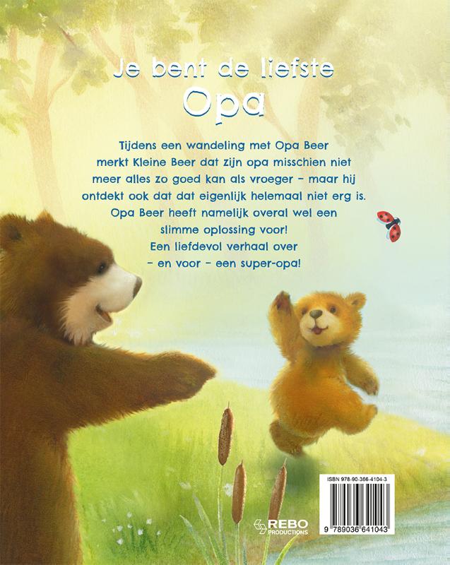 Achterkant van Je bent de liefste opa