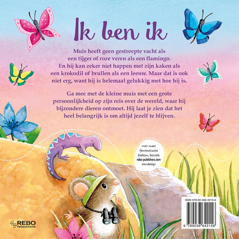 Achterkant van Ik ben ik