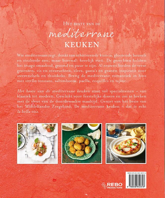 Achterkant van Het beste van de mediterrane keuken