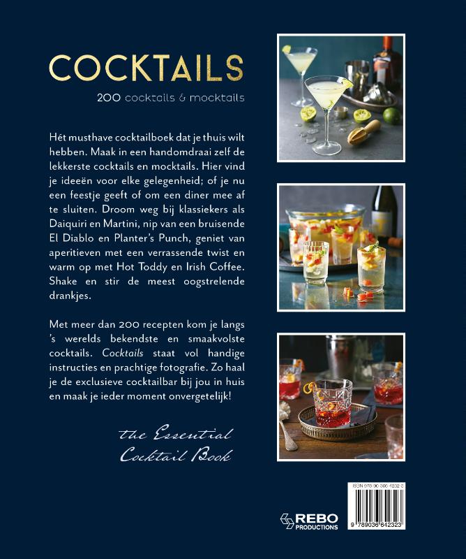 Achterkant van Cocktails