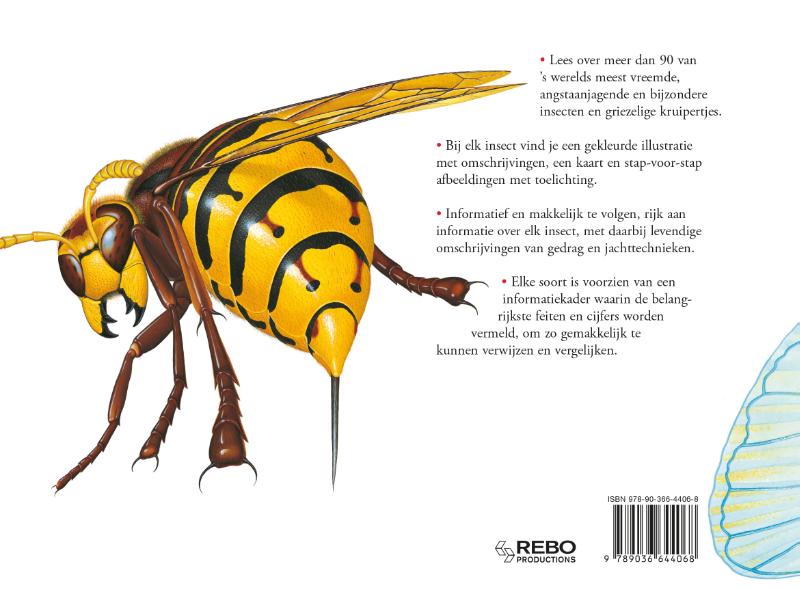 Achterkant van Insecten - Meest angstaanjagende