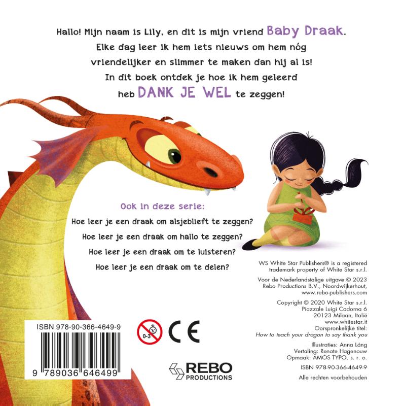 Achterkant van Hoe leer je een draak om dank je wel te zeggen?