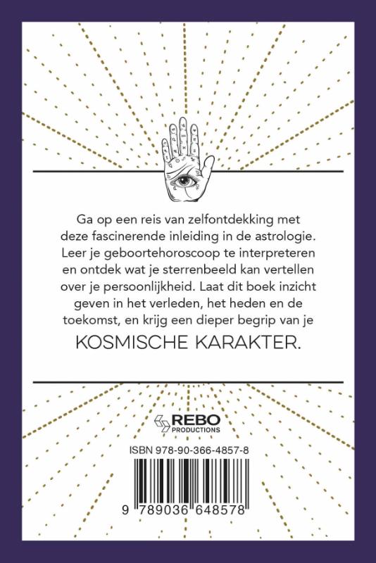 Achterkant van Het kleine boek sterrenbeelden