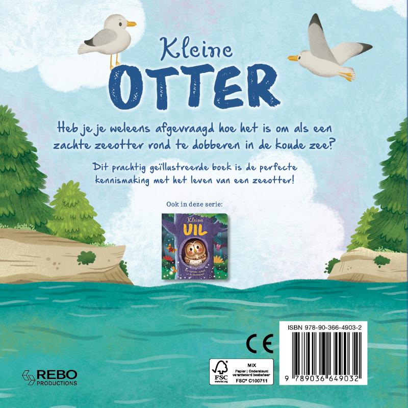 Achterkant van Kleine otter