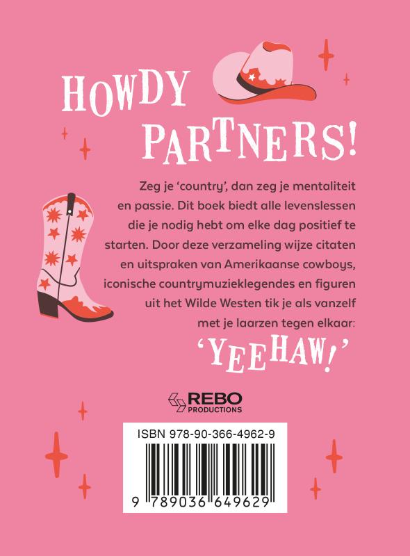 Achterkant van Yeehaw!