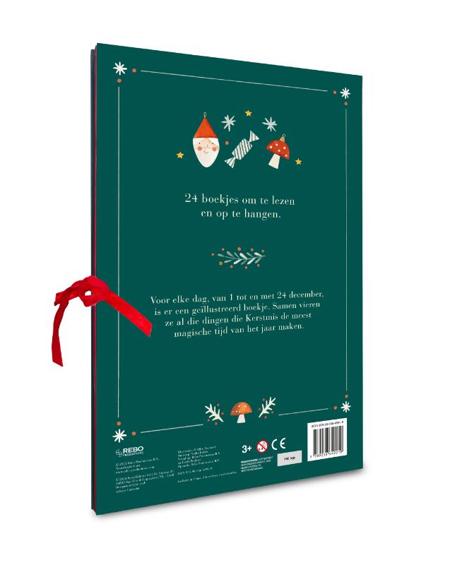 Achterkant van Adventkalender