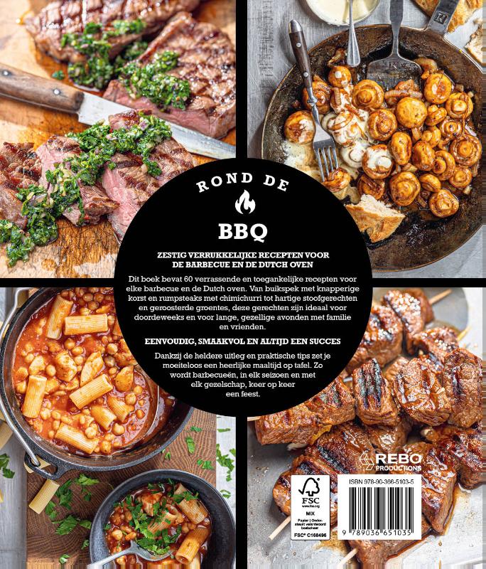 Achterkant van Rond de BBQ