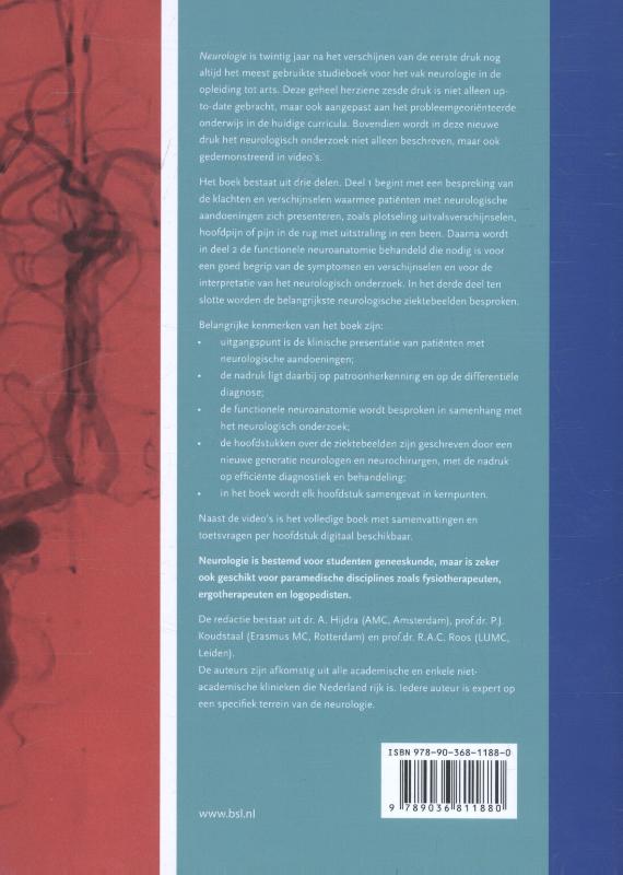 Achterkant van Neurologie