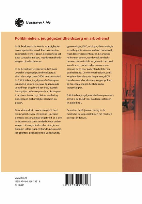 Achterkant van Poliklinieken, jeugdgezondheidszorg en arbodienst