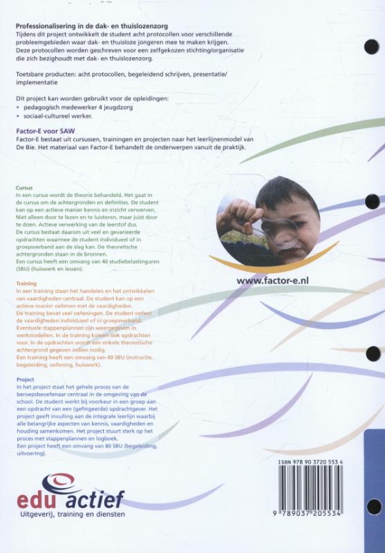 Achterkant van Project