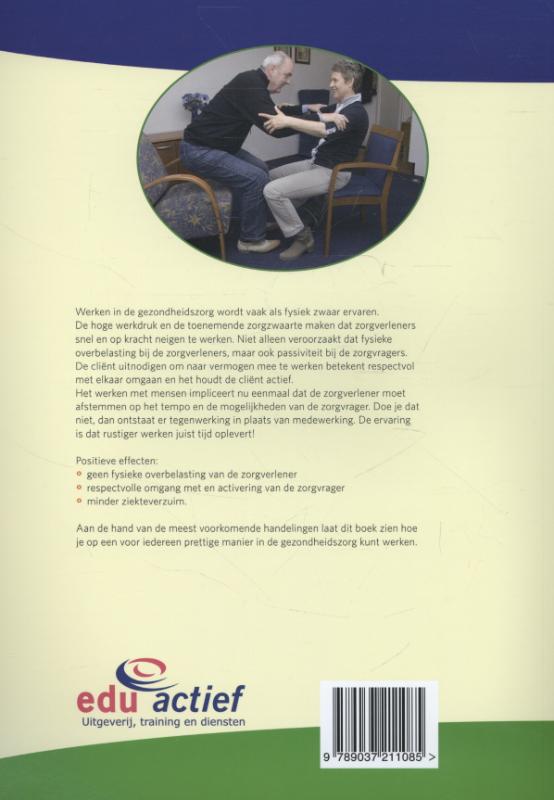 Achterkant van Basisboek verplaatsingstechnieken voor zorgverleners