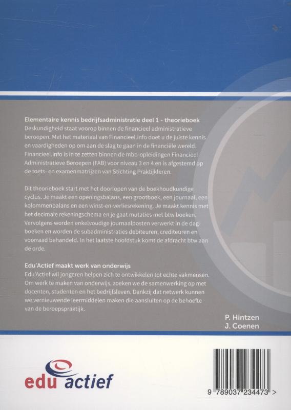 Achterkant van Theorieboek