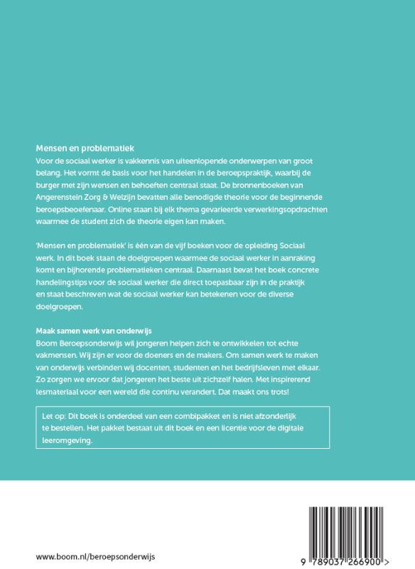 Achterkant van Mensen en problematiek | combipakket