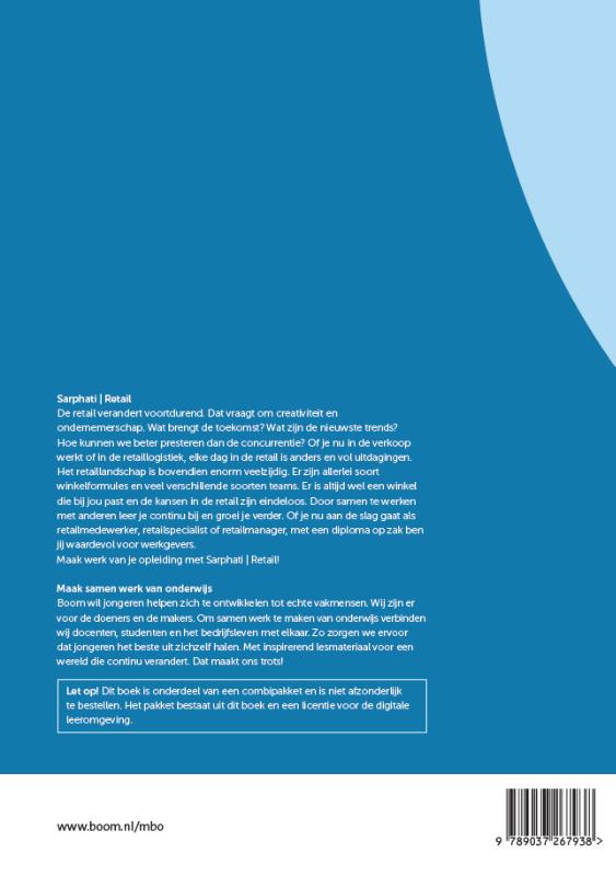 Achterkant van Retailmarketing en -onderzoek | combipakket