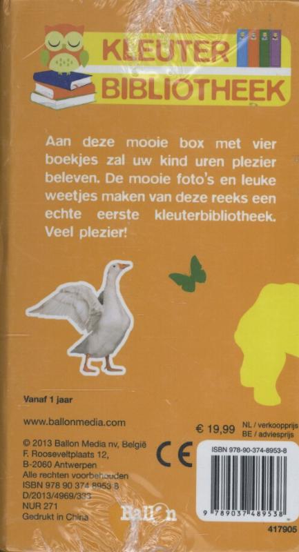 Achterkant van Kleuterbibliotheek