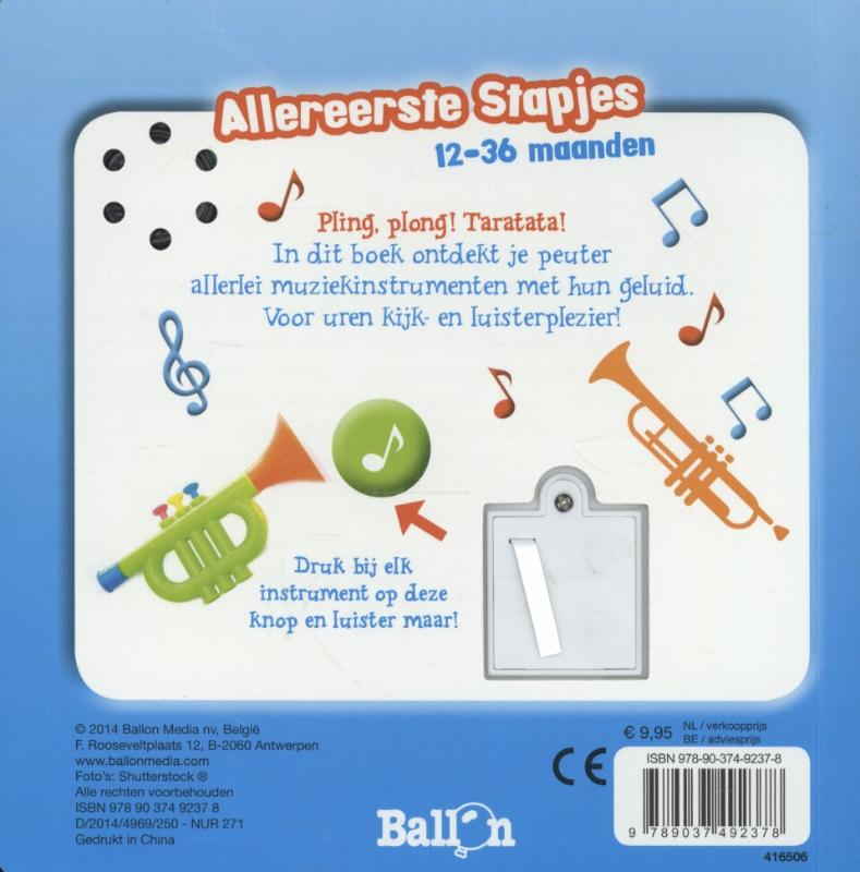 Achterkant van Muziekinstrumenten