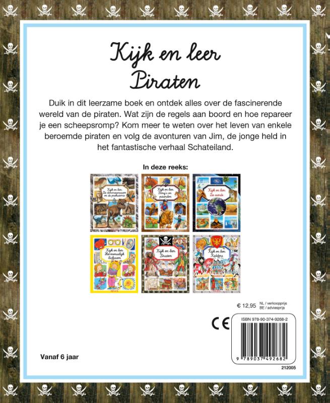 Achterkant van Piraten