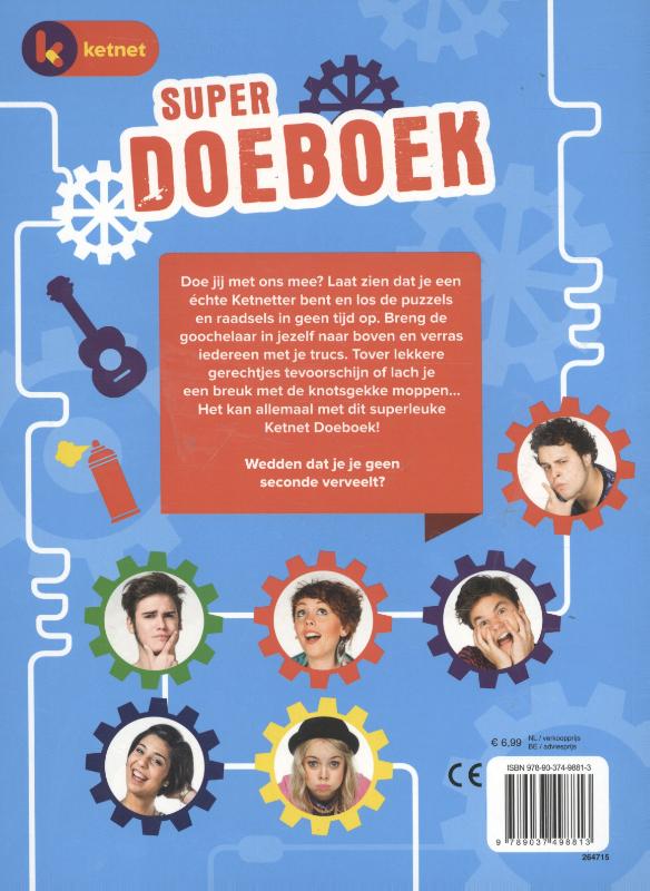 Achterkant van Super doeboek