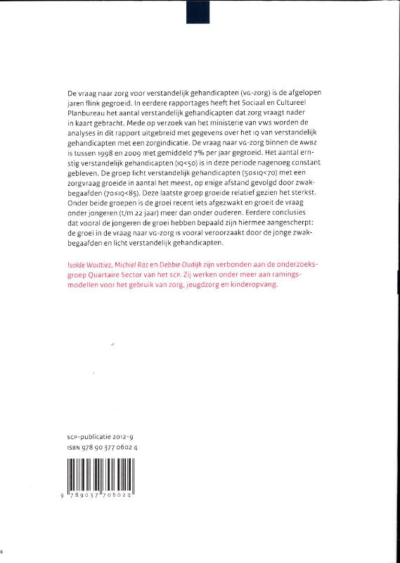 Achterkant van IQ met beperkingen