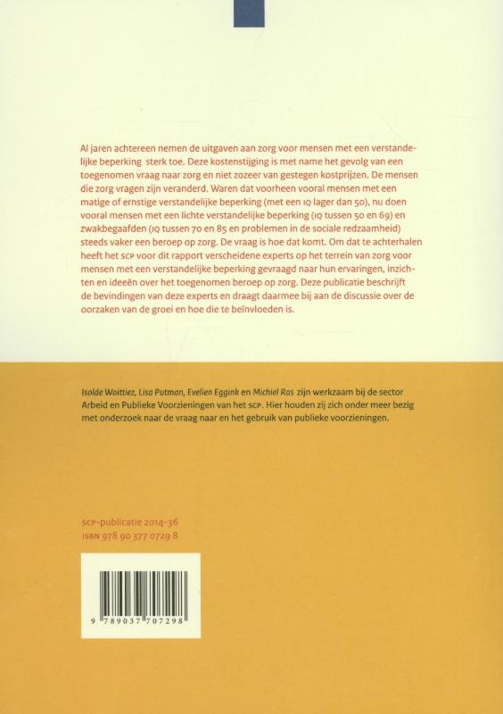 Achterkant van Zorg beter begrepen