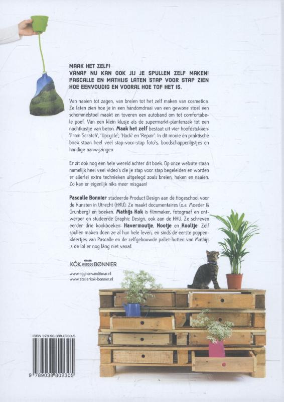Achterkant van Maak het zelf
