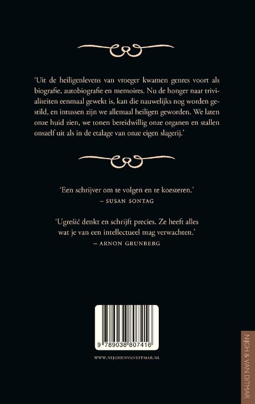 Achterkant van Het tijdperk van de huid