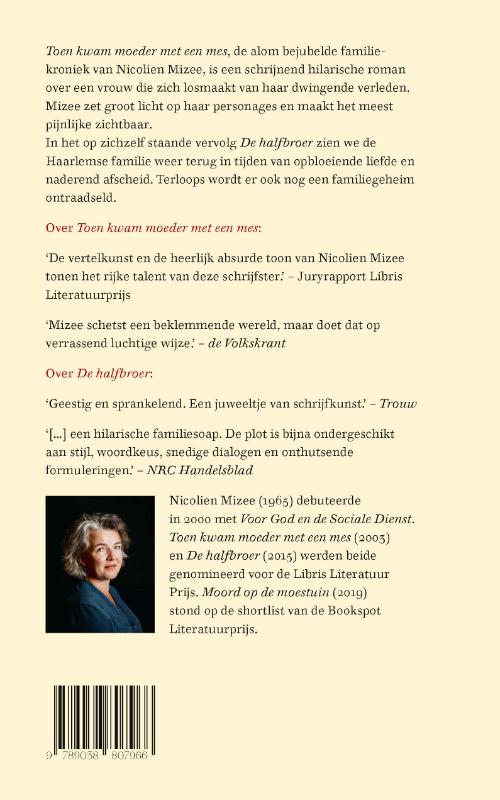 Achterkant van Toen kwam moeder met een mes en De halfbroer