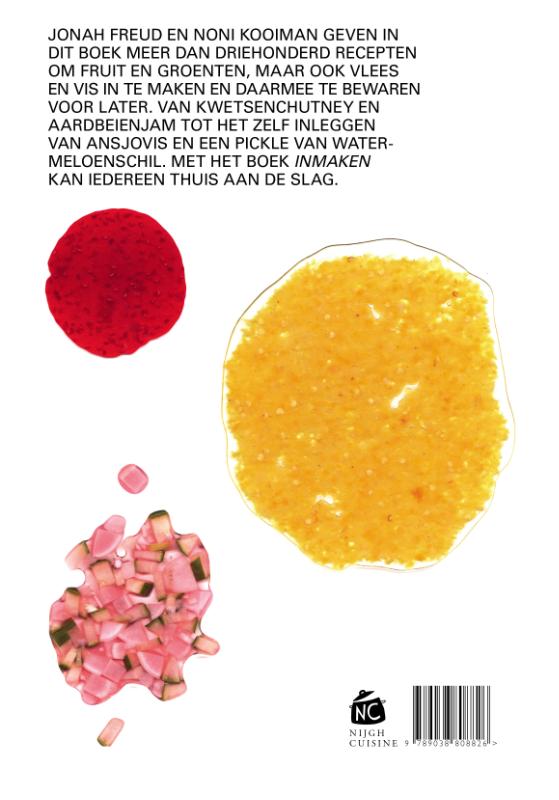 Achterkant van Inmaken