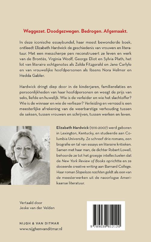 Achterkant van Verleiding en verraad