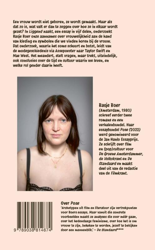 Achterkant van Liggend naakt