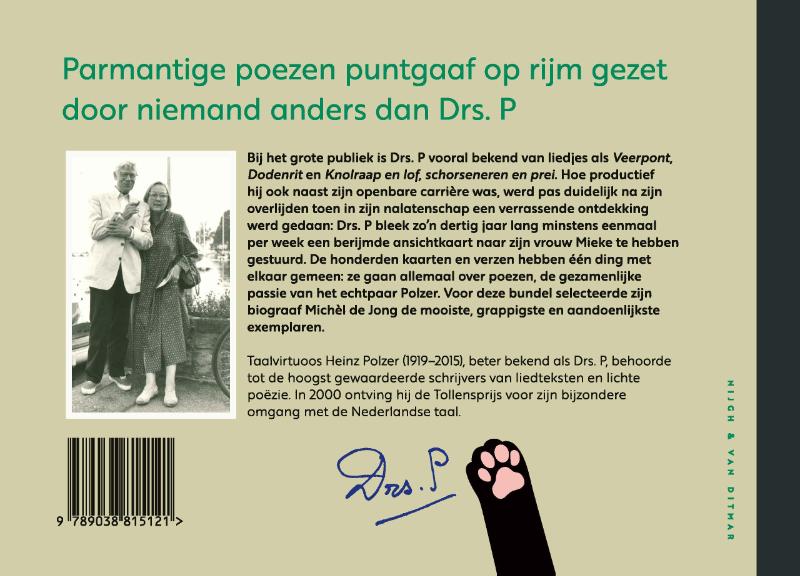 Achterkant van De hartelijke poezen van Drs. P