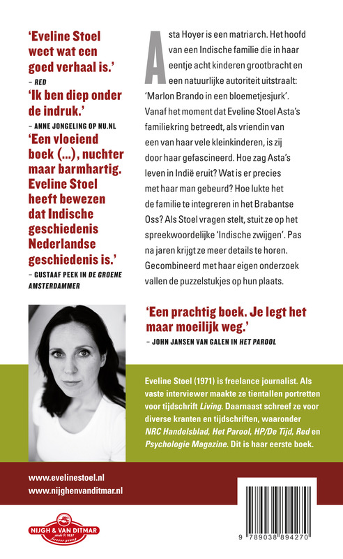 Achterkant van Asta's ogen
