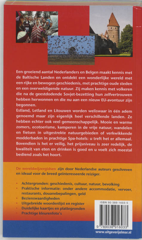 Achterkant van Baltische Landen