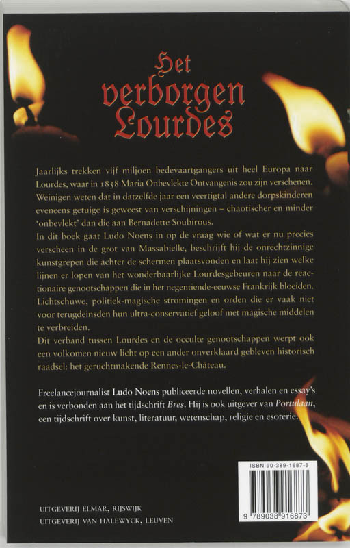 Achterkant van Het verborgen Lourdes