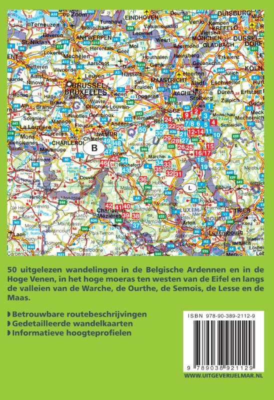Achterkant van Ardennen Hoge Venen