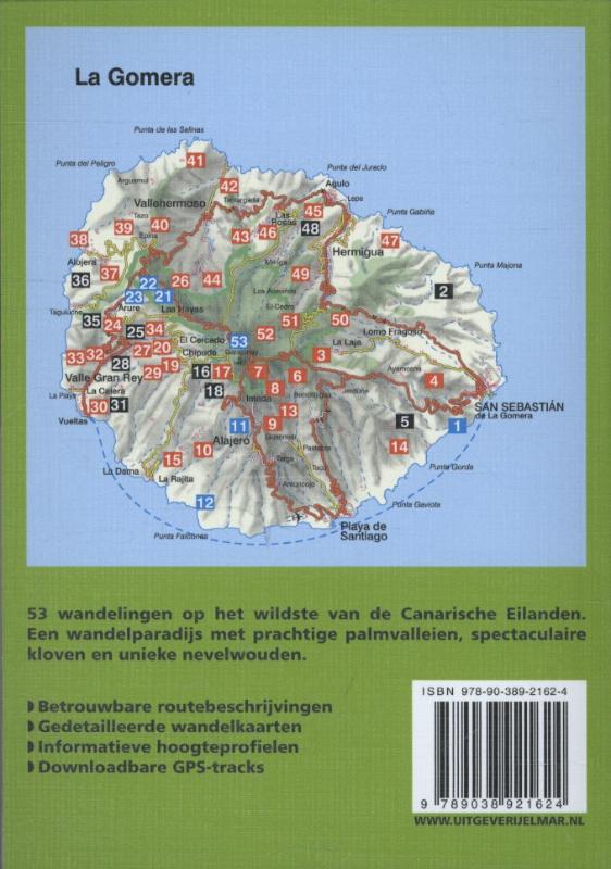 Achterkant van La Gomera