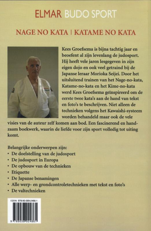 Achterkant van Judosport