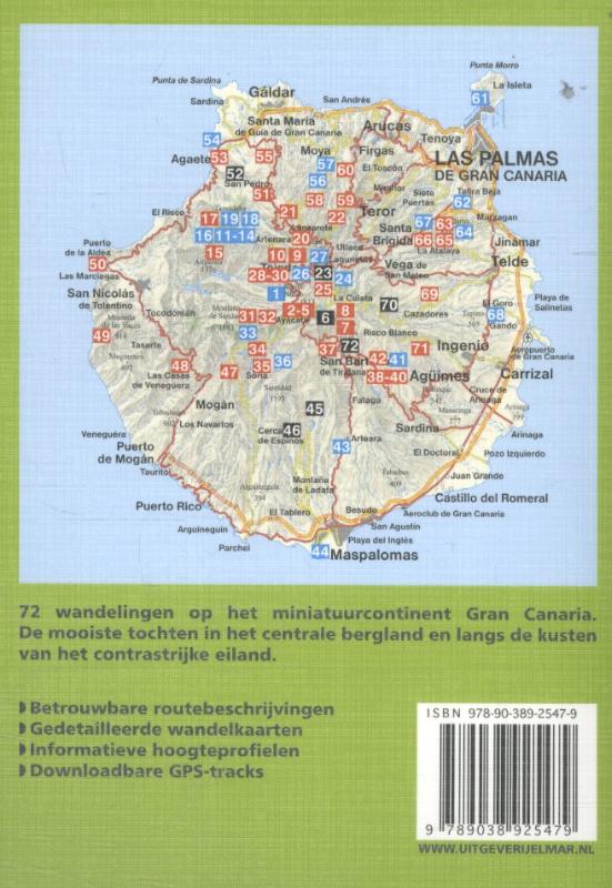 Achterkant van Gran Canaria