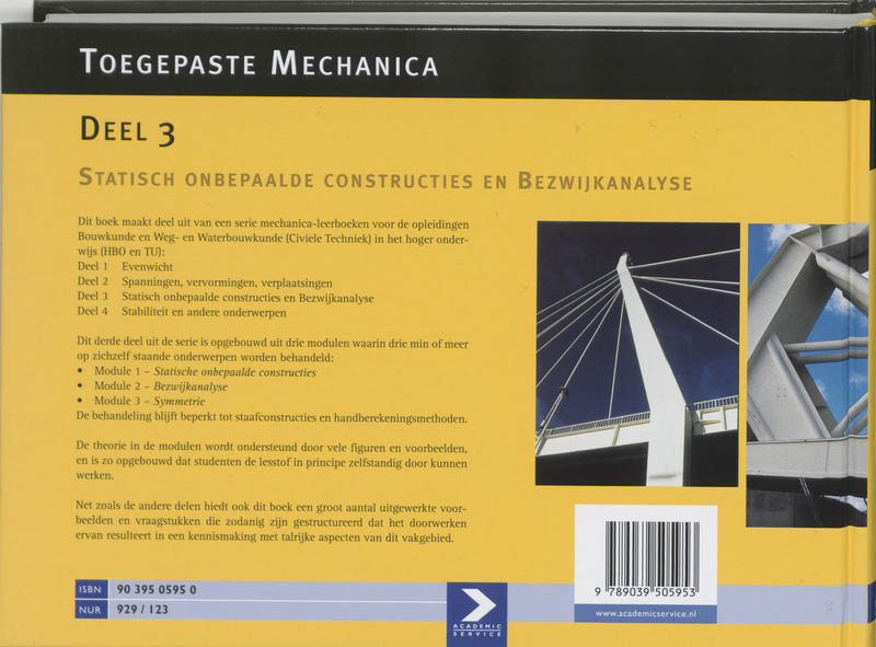 Achterkant van 3 Statisch onbepaalde constructies en Bezwijkanalyse