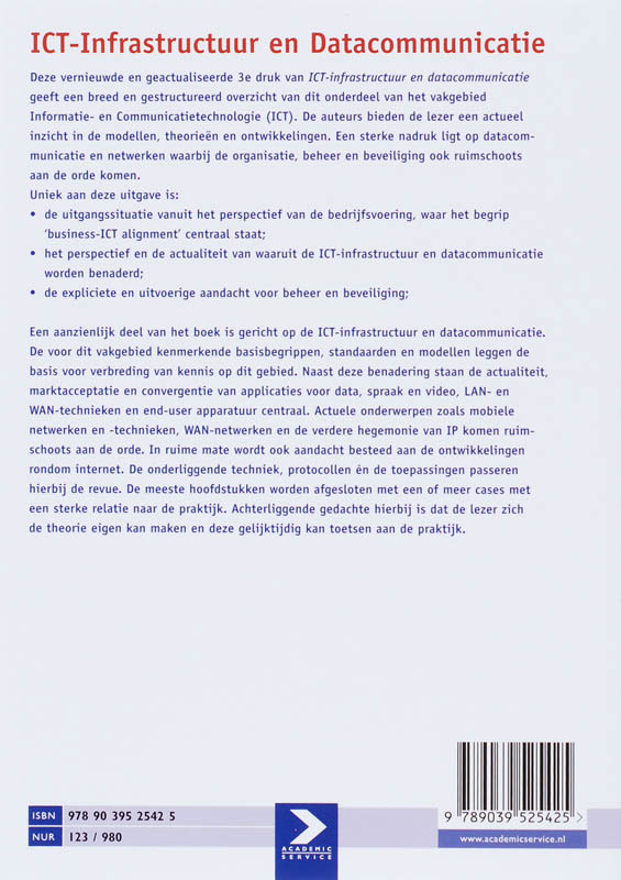 Achterkant van ICT-infrastructuur en datacommunicatie