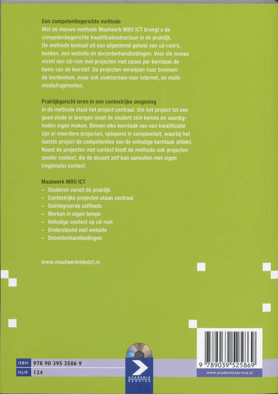 Achterkant van Communicatie voor ICT 2