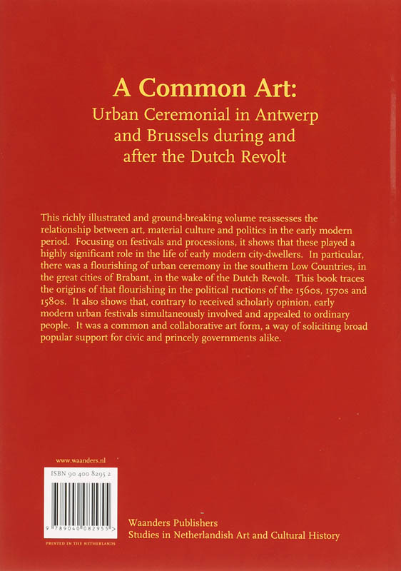 Achterkant van Common Art