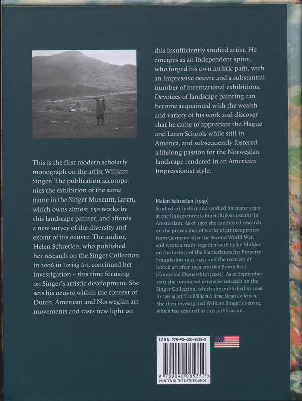 Achterkant van American Impressionist English edition