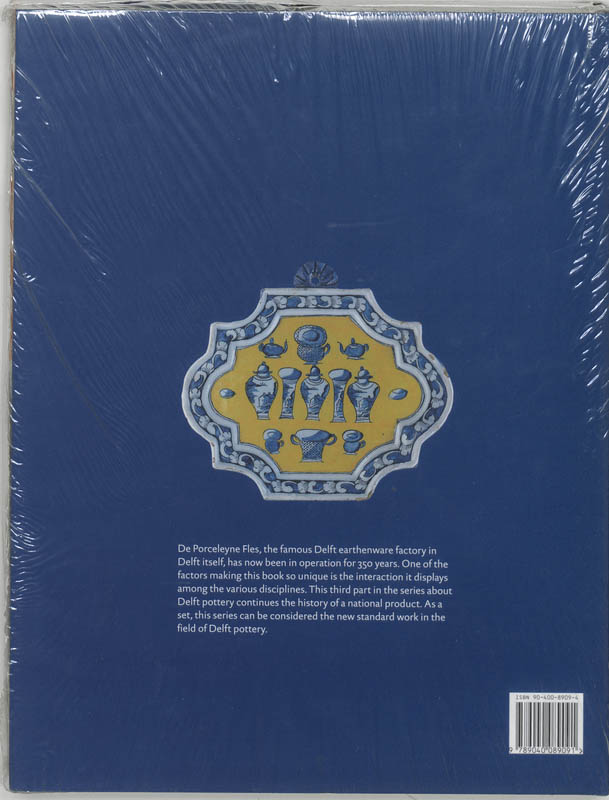 Achterkant van 3 De porseleyne fles