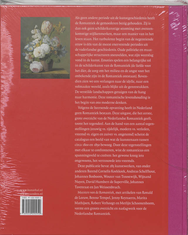 Achterkant van Meesters van de Romantiek
