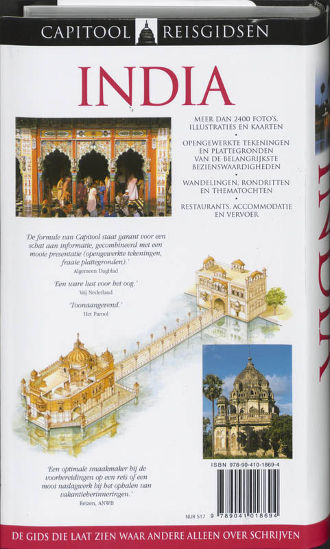 Achterkant van India