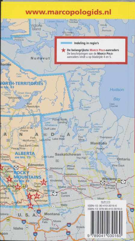 Achterkant van Canada-West