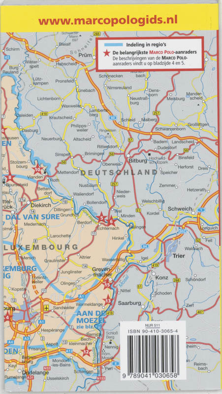 Achterkant van Luxemburg
