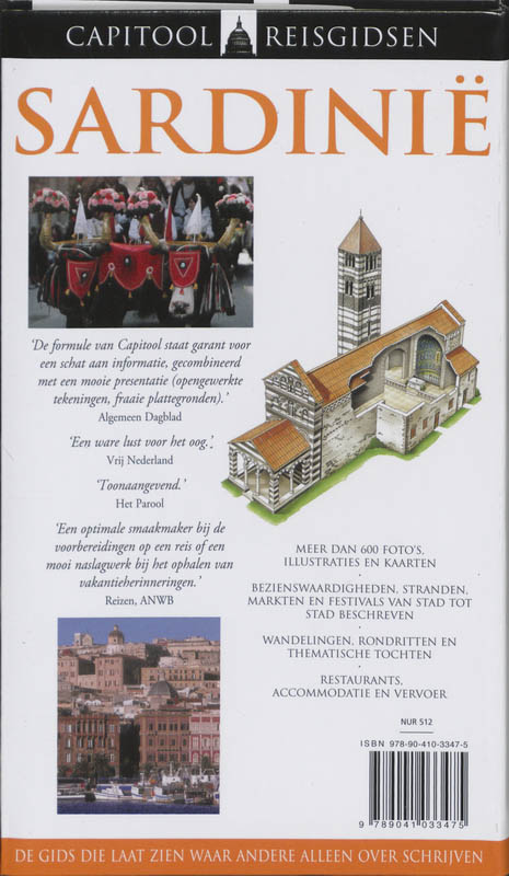 Achterkant van Sardinie